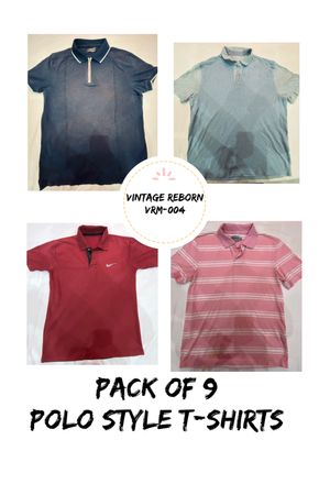 Camisetas estilo polo vintage Y2K (vrm-004) Fardos