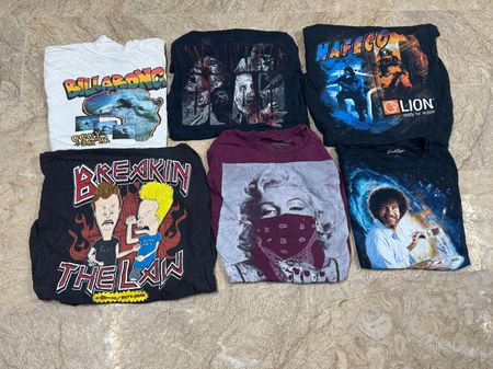 T-shirts imprimés vintage