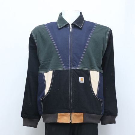 CR635 Upcycled Carhartt Color Block Jacket