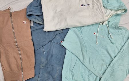 ZH0334 Champion Reverse Weave Mix Sweatshirts à capuche - 12 pcs