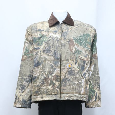 CR732 Upcycled Wild Tree Camo Carhartt Jacket