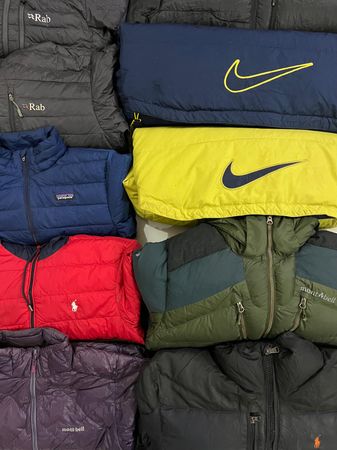 Mixed Branded Puffer Jackets