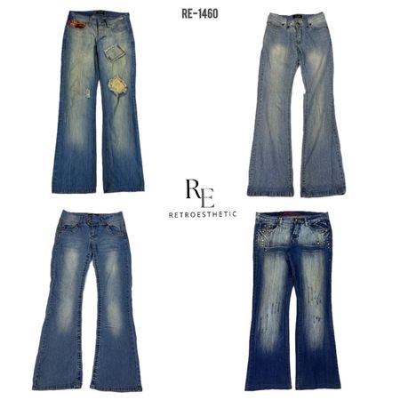 Y2K Britney Era Denim Jeans (RE-1460)