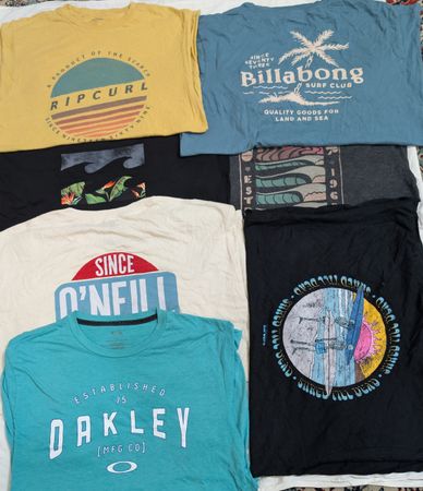 Men Surf Brands T-shirt