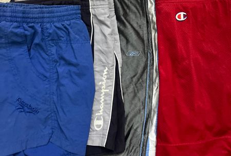mixed branded shorts