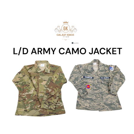 L/D Army Camo Jackets