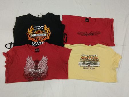 CR4513 Harley Davidson Mix Men's/Women's Printed T-Shirts