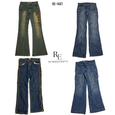 Y2K Britney Era Denim Jeans (RE-1487)