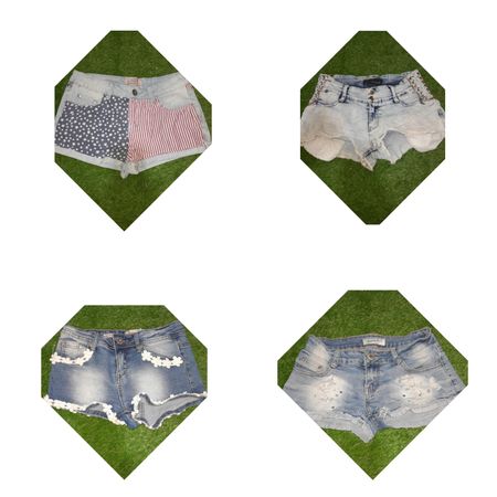 Micro Denim  Short 11 Pieces