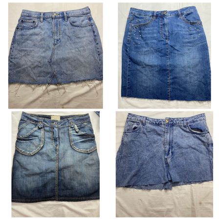 Y2k Denim Mini Skirts RV-004