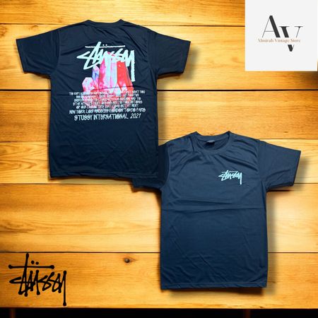 Stussy rework style Crystal t shirts