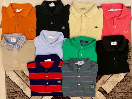Vintage Lacoste et Ralph Lauren