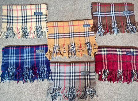 Écharpes élégantes Burberry