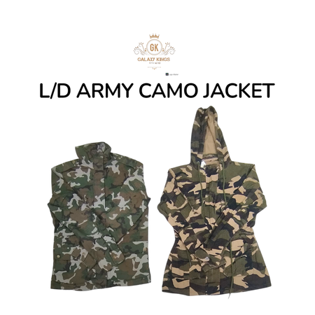 L/D Army Camo Jackets