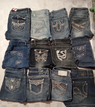 WALLFLOWER AND OTHER BRAND MINI MICRO SHORTS (ID 634)