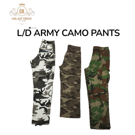 L/D Army Camo Pants
