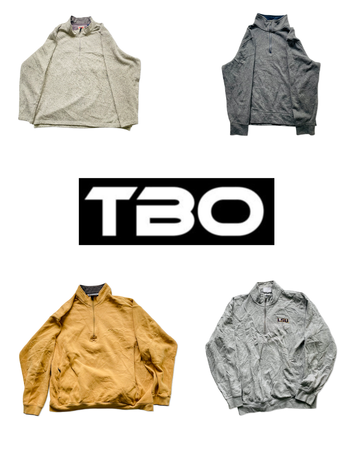 Mix fleece half zipper