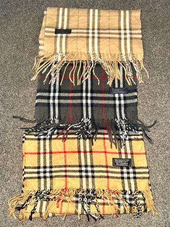 Elegant Burberry scarves