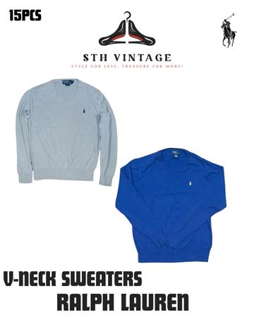 Ralph Lauren V-Ausschnitt-Pullover