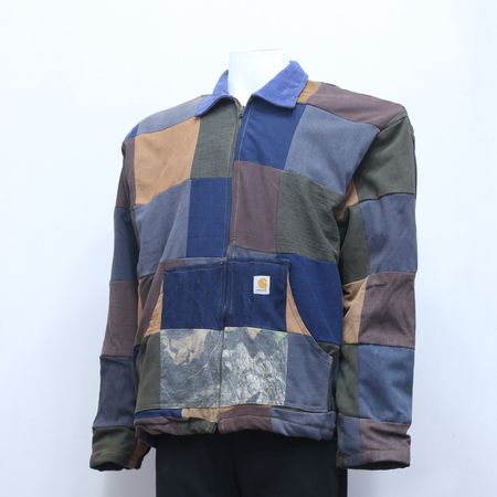 CR631 Upcycled  Carhartt Multi Box Patch Jacket
