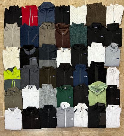 vintage Mix Brand veste en polaire 42 pièces