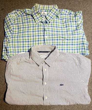 Chemises Lacoste pour hommes