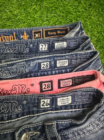 Miss me true religion and rockrivival shorts