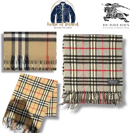 バーバリーのスカーフ