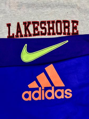 Nike and Adidas Hoodies