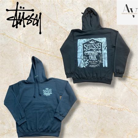 Stussy rework style beach house stussy hoodie