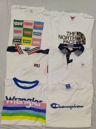 Mix brand t-shirts