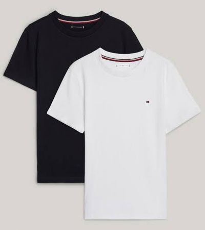 Camisetas de Gola Redonda Tommy Hilfiger