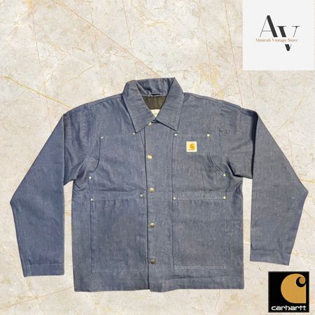 Carhartt rework style denim jackets