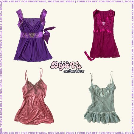 Y2K Enchanted Garden: Y2K Fairycore Cami Tops (DVC#54)