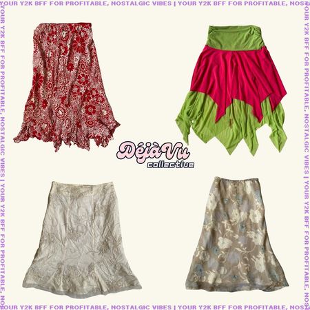 Y2K Whimsical Floaty Skirts Mix (DVC#57)