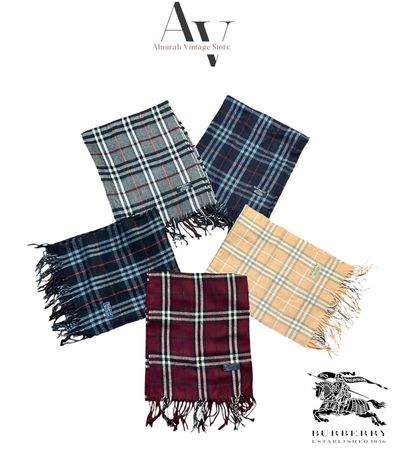 bufandas de Burberry