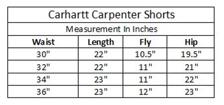 Carhartt rework style carpenter shorts