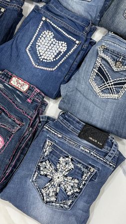 Y2K embroidered shorts