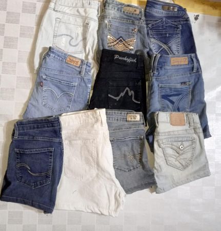 WALFLOWER AND OTHER BRAND MINI MICRO SHORTS (ID 650)