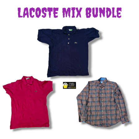 Lacoste Branded Bundle – Polo T-Shirts & Cotton Shirts (Original Mix)