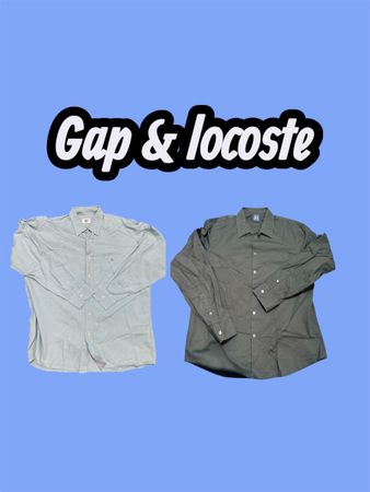 「Gap & Lacoste シャツ」