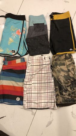 Branded Surfwear Swim Shorts – Billabong, Quiksilver, O’Neill