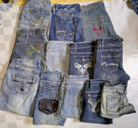 WALLFLOWER AND OTHER BRAND MINI MICRO SHORTS (ID 656)