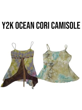 Y2K océan cori camisole