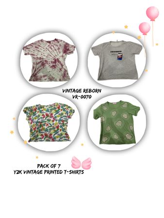 Y2k womens printed T shirts (Vr-0070) babe tees