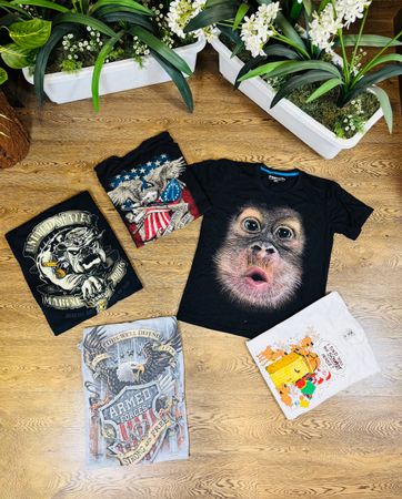 Mix printed T-shirts