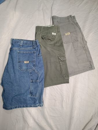 Vintage Men's Carpenter Shorts — luxury thrift find ✨