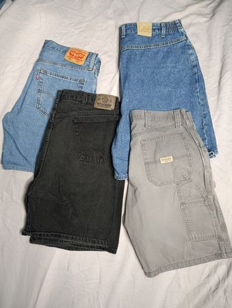 Shorts en denim de marques mixtes