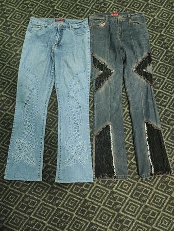 Jeans évasés