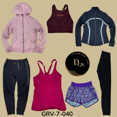 Mixed Lululemon Lot – Rare Y2K Activewear, 30-Piece Bundle (GRV-7-040)